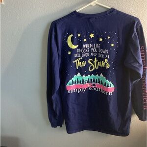 Long sleeved simply southern tee